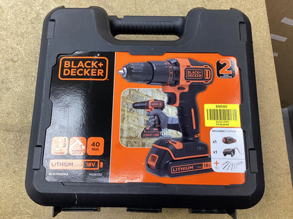 Black & Decker BCD700S1K 18V Combi Hammer Drill