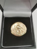 9k Gold Ring with St Christopher 5.41G Hallmarked(375) and Tested Size P