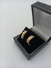 9CT Gold Pattern Earrings, Hallmarked 375 - 0.7Grams  - BOXED