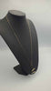 9ct Yellow Gold Fancy Link Chain Necklace With Double T-Bar Pendant - 4.62 Grams - 28" Long