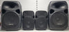Vonyx 4x PA Speaker Set