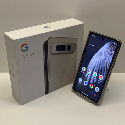 Google Pixel Fold Unlocked Model G9FPL 256GB in Porcelain Boxed