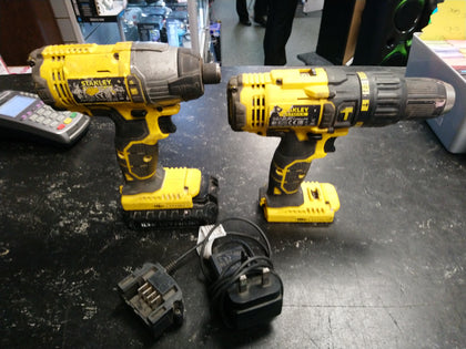 Stanley Drill & Impact Driver Set