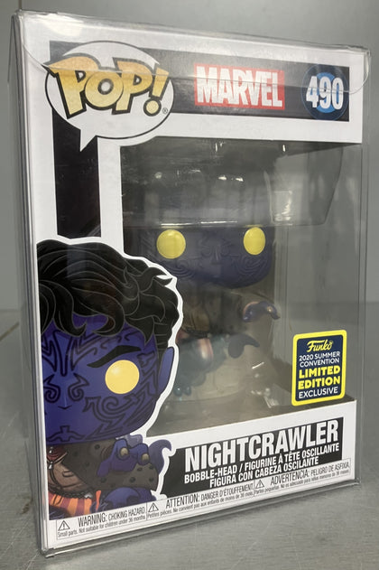 ** Collection Only ** Funko Pop 490# Nightcrawler (Teleporting) Marvel X-Men