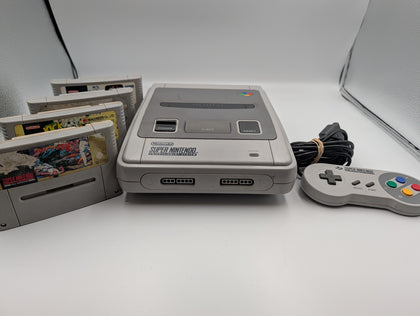 Nintendo snes console bundle