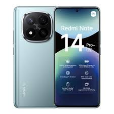 **Black Friday Deal** Xiaomi Redmi Note 14 Pro+ 5G smartphone, 12+512GB, blue, 200MP pro-grade AI camera, IP68, 120W HyperCharge, AI features