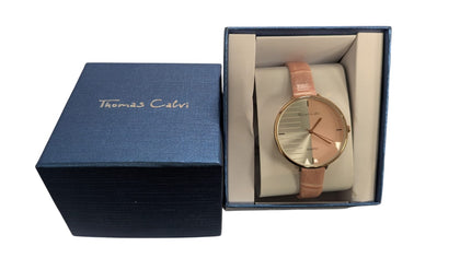 Thomas Calvi Ladies watch Dual-Tone