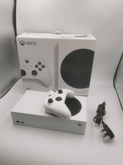 Xbox Series S Console 512GB White Boxed with Controller and Wires