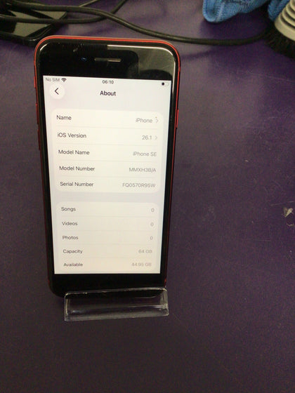 Apple iPhone SE 3rd Gen 5G Smartphone