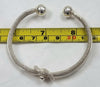 Silver Rope Bangle