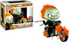 Pop Rides Marvel Classic Ghost Rider with Bike Glow in the Dark Vinyl Figure 33#