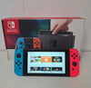 Nintendo Switch neon red Blue Console Boxed with 2 games 1 boxed 1 unboxed