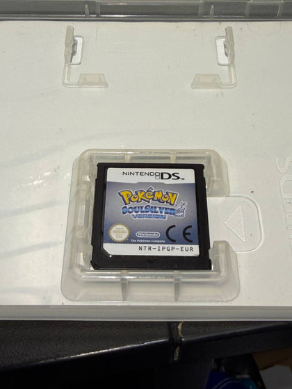 Pokemon SoulSilver - Nintendo DS (With Pokewalker) + Manual - TESTED AND WORKING