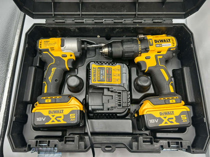 Dewalt DCK276P2 18V Xr Brushless Heavy-Duty - DCD796 & DCF887 - 5.0Ah Pack