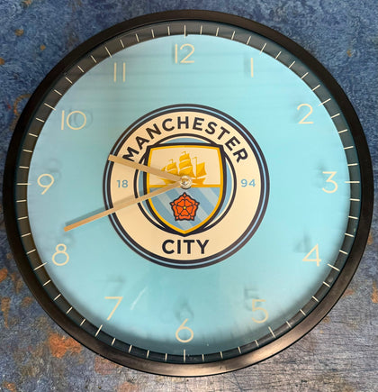 Manchester City Football Club Wall Clock