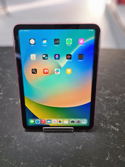 Apple iPad 10th Gen (A2757) - 10.9” - 64GB - Pink - Open Unlocked - Unboxed