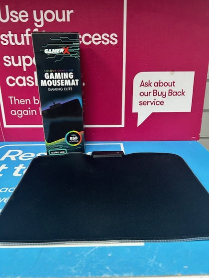 GAMER X COLOUR CHANGING GAMING MOUSEMAT GAMING ELITE **BOXED**.