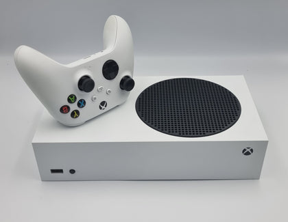Microsoft Xbox Series S 500GB white console with 1 x controller and all leads BOXED