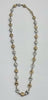 9ct White/Yellow Gold Chain & Bracelet Set