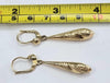 9ct Yellow Gold Teardrop Earrings