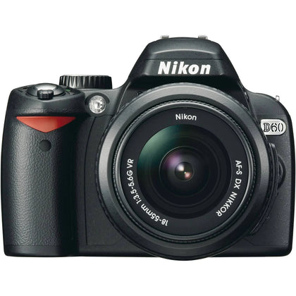 Nikon D60 Digital SLR Camera + AF-S DX Nikkor 18-55 mm f/3.5-5.6G VR Lens