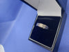 9K White Gold Ring, 375 Hallmarked & Tested, Zirconia Stones (SHINY CZ STONES) Weight: 3Grams, Size: L, Box Included