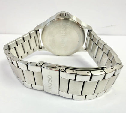 HUGO #LEAP Men's Stainless Steel Bracelet Watch