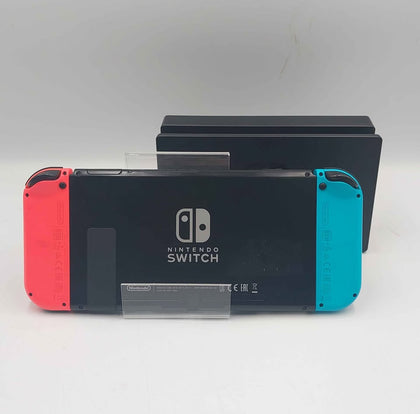 Nintendo Switch Console, 32GB, Red/Blue Joycons, With Case, Unboxed-- Loose Blue Joycon