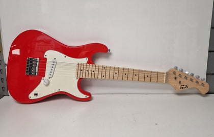 ** Grab it for Xmas ** CB SKY 30 Inch Red Kids Electric Guitar Junior 1/4 Size