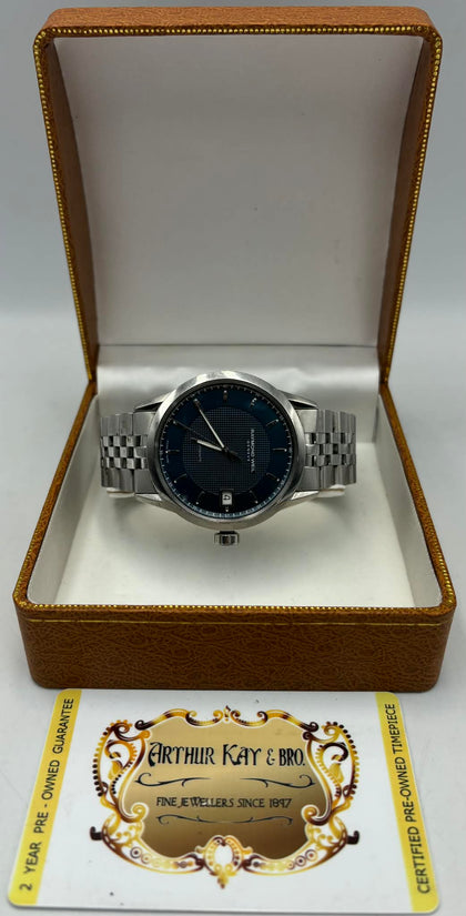 Raymond Weil 2740 Men's Freelancer Automatic Dress Watch - Blue Dial - Steel Bracelet