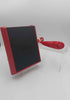 Nintendo Wii Mini Red Console- With Red Nunchuck And Wires