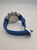 Invicta S1 rally Chronograph quartz mens blue watch with rubber strap.