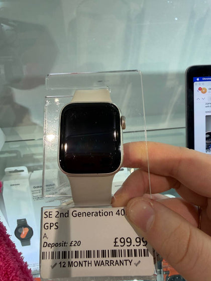 Watch SE 2nd Gen (GPS), Starlight Aluminium, 40mm