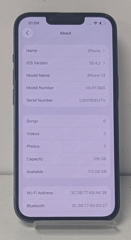 Apple iPhone 13 128GB - Unlocked *87% Battery Health*