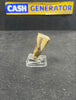 18ct Gold Gent's C/Z Ring (Size U) 15.4g