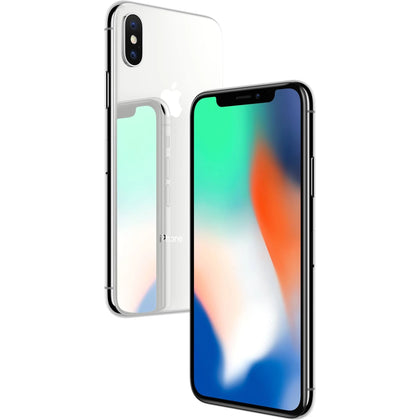 Apple iPhone x 64 GB Silver **Any network** Please read description