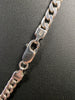 Silver Curb Chain  20"