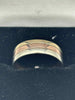 tri colour 9ct gold ring 4.26g size s