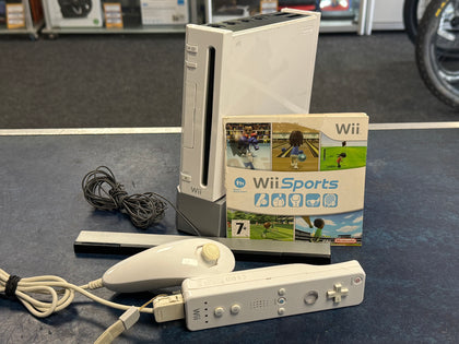 Wii console white