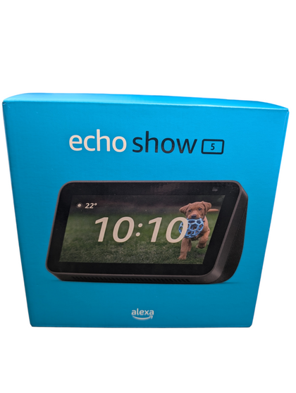 NEW AMAZON ECHO SHOW 5 BOXED PRESTON STORE