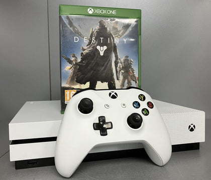 Microsoft Xbox One S 1TB Console Bundle ( + Destiny, Charging Station ).
