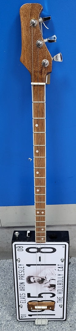 Handmade 3 string cigar box guitar (Elvis)