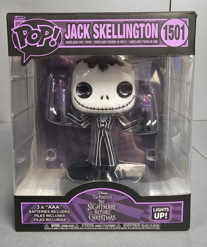 Funko POP! Disney Nightmare Before Christmas N° 1501 – Jack Skellington Lights Up **Collection Only**