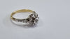 18Ct GOLD DIAMOND RING SIZE J