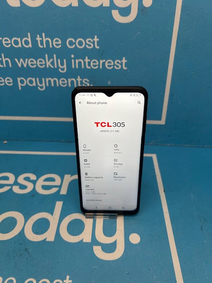 Tcl 305 - 32GB - Unlocked - Blue