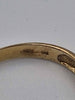 9ct Yellow Gold Ladies Ring - Size P - 2.28 Grams