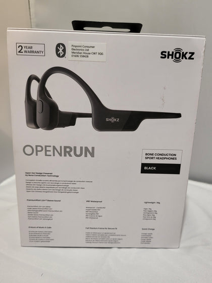 Shokz OpenRun Headphones - Black