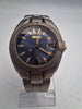 Seiko titanium perpetual calendar quartz men's watch with new seiko battery and calibration.