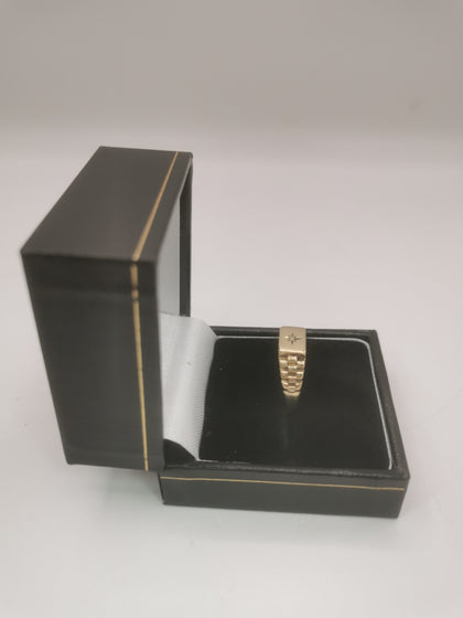 9k Gold Ring 2.75G Hallmarked(375) and Tested Size Q