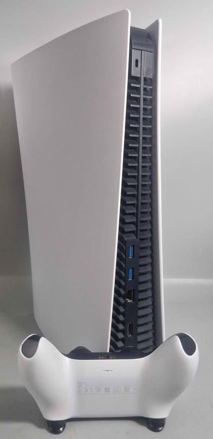 Sony Playstation 5 Digital Edition Console, 825GB, White With Controller